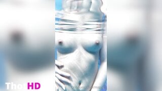 Mspuiyi Nude in Pool