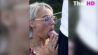Polish mommy blowjob