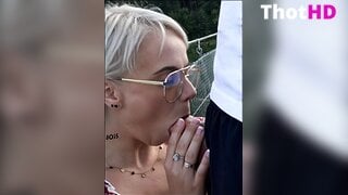 Polish mommy blowjob