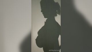 Ashley Tervort OF big boobs shadow