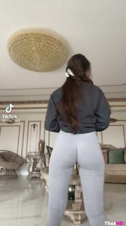 Emba035 TikTok tight yoga pants ass