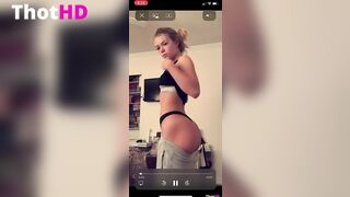 Katie Sigmond ONLY FANS leaks sexy butt in thong
