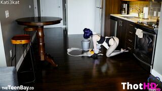 Kati3kat Fansly Maid Fuck Machine