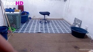 BigbootyNickyx Nude Bathroom Video