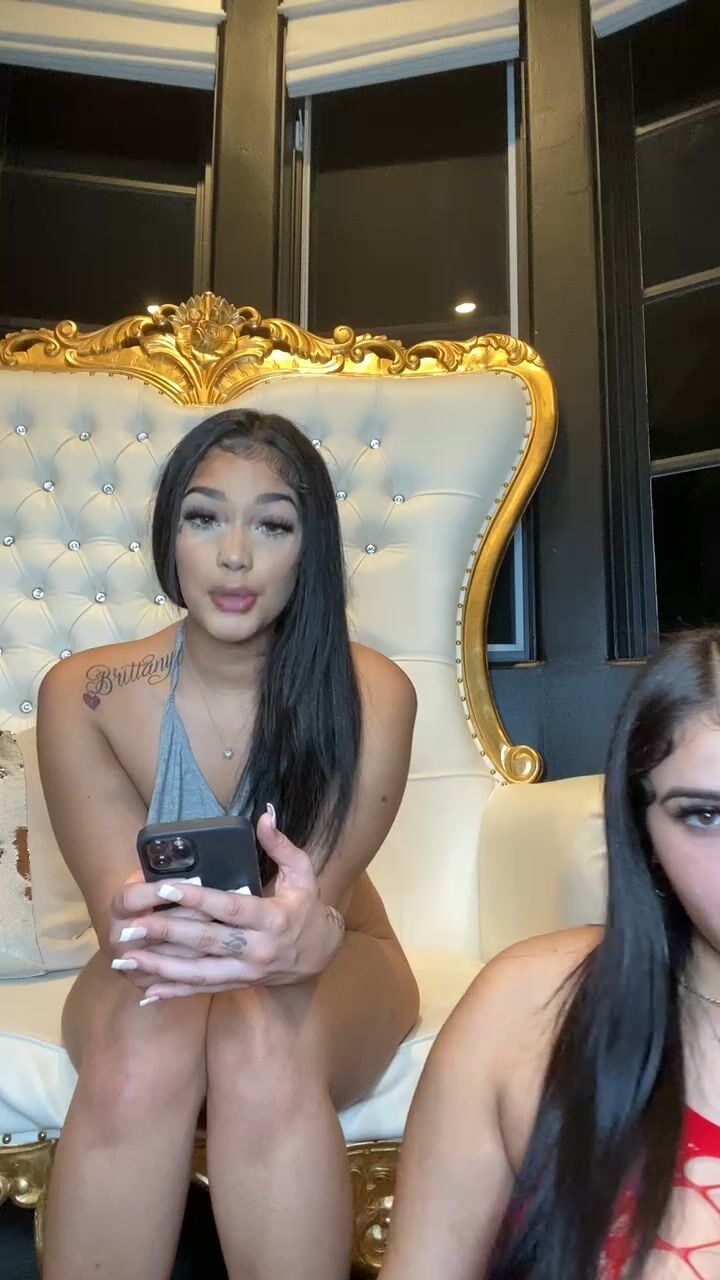 Hot4lexi Spreading Legs in Red Lace