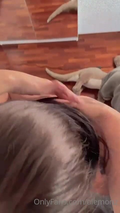 Laalemonz Ass in G-String Clip