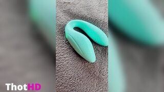 Laalemonz Teasing With a Mint Toy Video