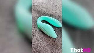 Laalemonz Teasing With a Mint Toy Video