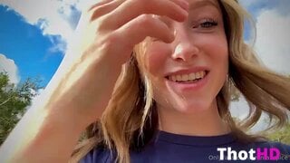 Emmaspice Outdoor Tease Video
