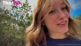 Emmaspice Outdoor Tease Video