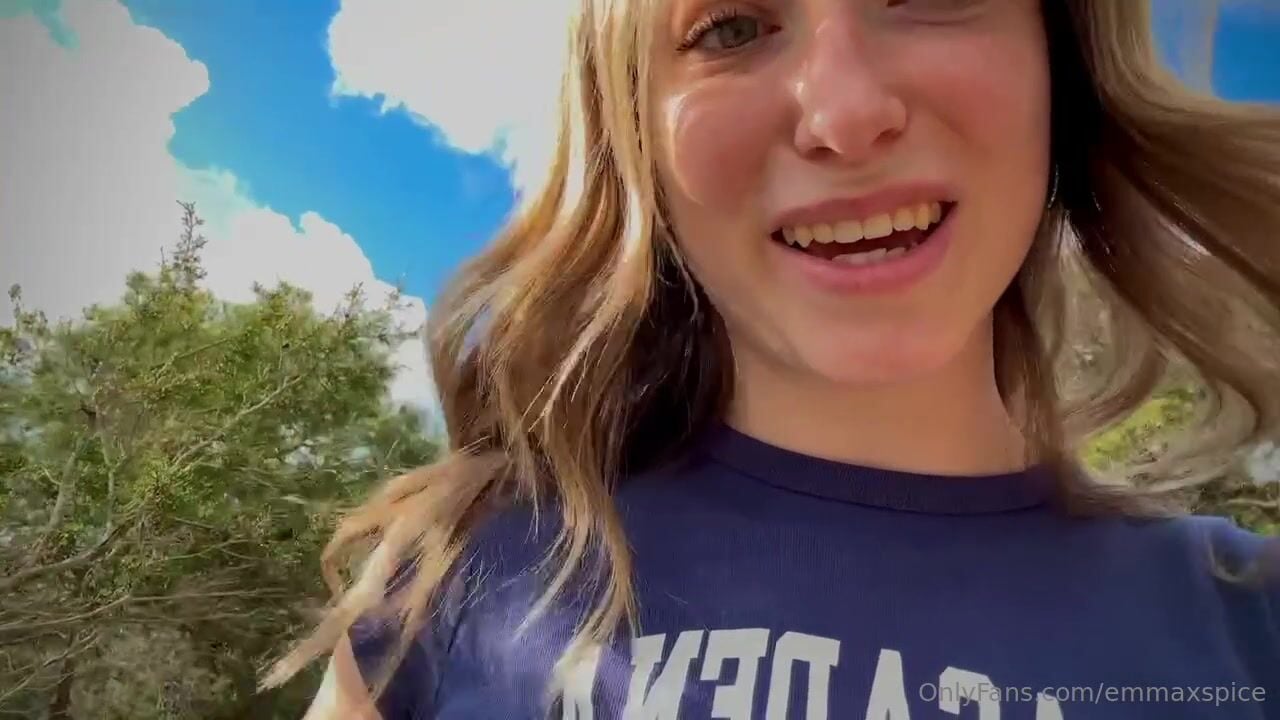 Emmaspice Outdoor Tease Video