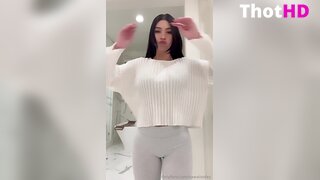 Kawaiisofey Ass in Bathroom XXX