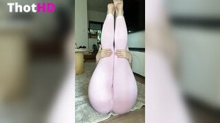 Lilith Cavaliere Ass in Pink Pantyhose Video