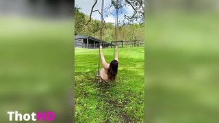 Lilith Cavaliere Ass on Swing XXX