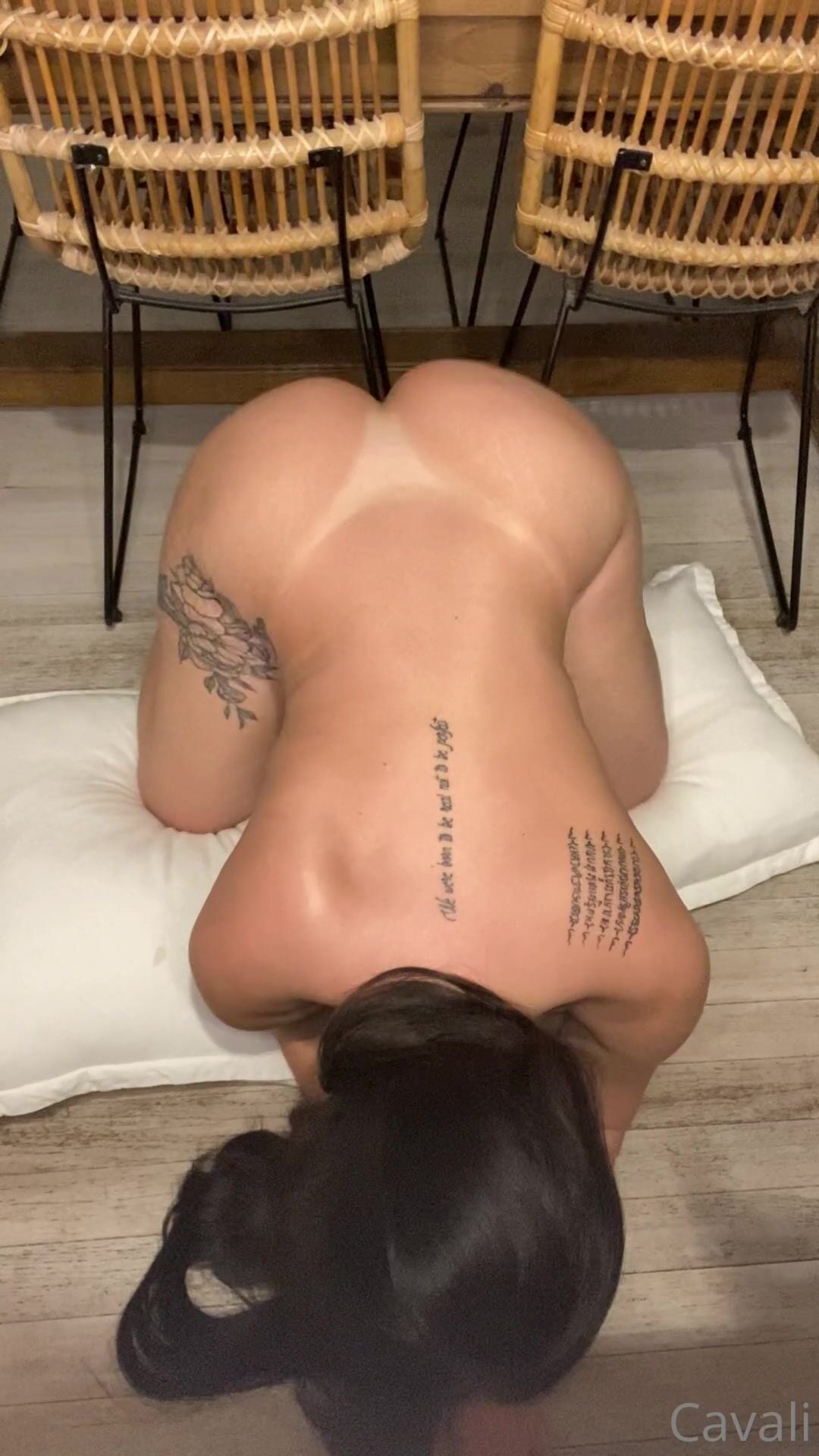 Lilith Cavaliere On All Fours NSFW