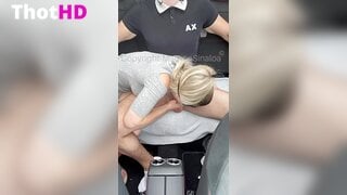 Maevaa Sinaloa - Suce et baise sur la banquette arrière et veut se faire gicler dans la ch