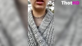 Maevaa Sinaloa - Trouve un mec à sucer pendant son jogging et se prend une faciale