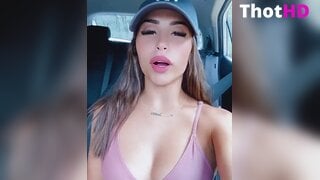 Angela Alvarez Cleavage Selfie