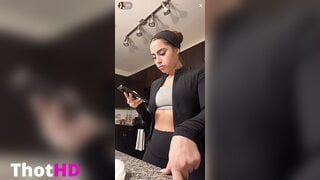 Angela Alvarez Cleavage Tease NSFW