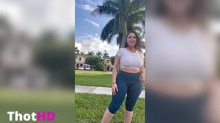 TheRealRebeccaJ Mirror Tease Video