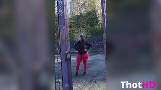 TheRealRebeccaJ Outdoor Pose OF