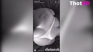 Mati Marroni NSFW Provocando com Tanga