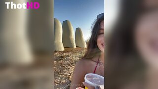 Mati Marroni Beach Selfie Leaked