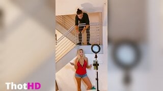 Lele Pons Poses on Stairs XXX