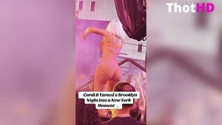 Cardi B Bailando en el Escenario OnlyFans
