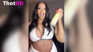 Cardi B Playboy Top Pose Video