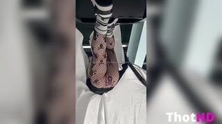 Pokekatt Bas de Collants Crânien et Teasing OF