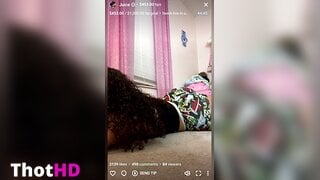 Shortyyjordyy Twerking auf dem Boden Clip