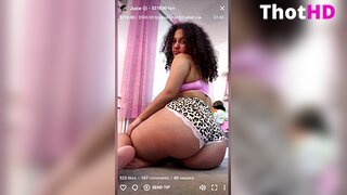 Shortyyjordyy Leopard Shorts Tease Clip