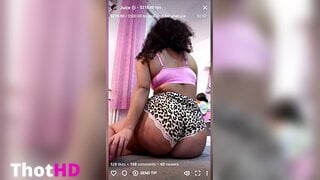 Shortyyjordyy Leopard Shorts Tease Clip