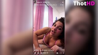 Shortyyjordyy Po Teasertanz in Leopard Thong Leak