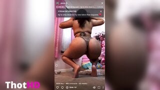 Shortyyjordyy Leopard Bikini Tease Leak