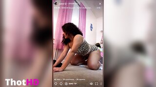 Shortyyjordyy Provocación en Lencería de Leopardo OF