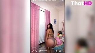 Shortyyjordyy Leopard Bikini Tease Clip