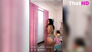 Shortyyjordyy Leopard Bikini Tease Clip
