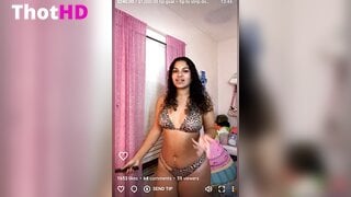 Shortyyjordyy Leopard Bikini Tease Clip