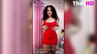 Shortyyjordyy Rotkleid Tease OF
