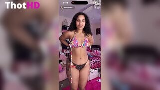 Shortyyjordyy Bikini Tease Video Dormitorio