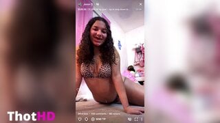 Shortyyjordyy Bikini Leopard Tease