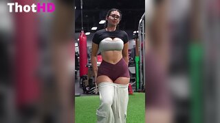 Vanessa Legrow Gym Tease Video