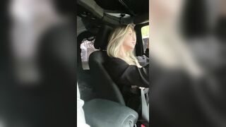 Kim Tylor OnlyFans Leak Thots Flashing In Car