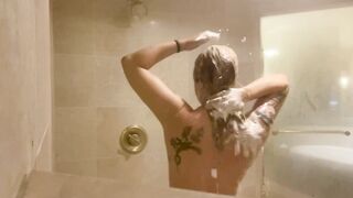 Emma Magnolia In Shower OF