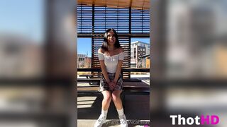 Vcamilav Leak of Video Public Humping Dildo