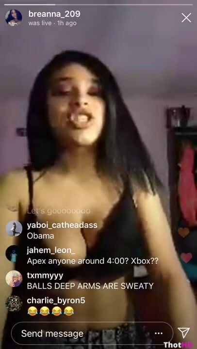 breanna_209 live instagram flashing tits