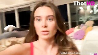 Lana Rhoades Showing Pussy Leak ONLY FANS Video
