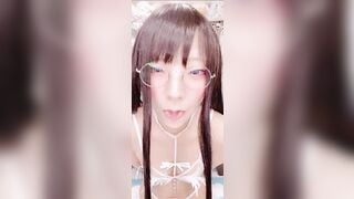 Comonun Ahegao Face Sucking Dildo OnlyFans Video